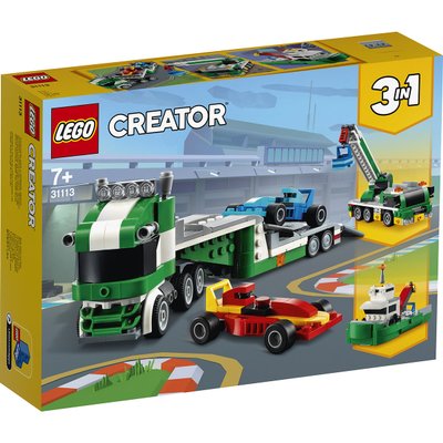 Le transporteur de voitures de course LEGO Creator 31113