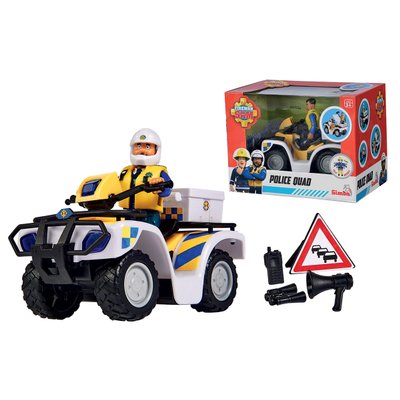 Quad de police Sam le pompier avec figurine