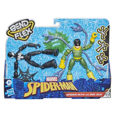 MARVEL SPIDER-MAN BEND AND FLEX - SPIDER-MAN EN COSTUME NOIR