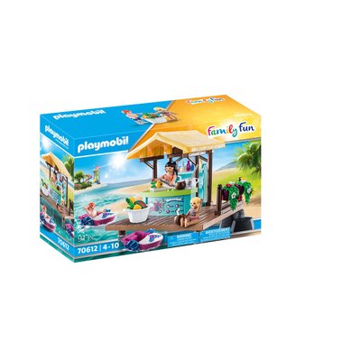 Bar flottant et vacanciers Playmobil Family Fun 70612