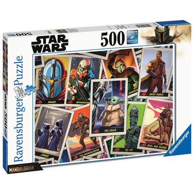 Puzzle 500 pièces : Baby Yoda Star Wars The Mandalorian