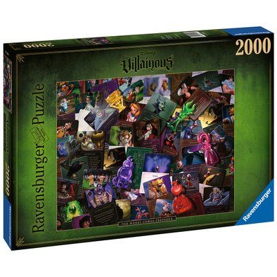 Puzzle 2000 pièces - Les Méchants Disney