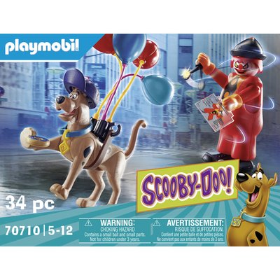 SCOOBY-DOO avec fantôme du clown Playmobil Scooby-Doo! 70710