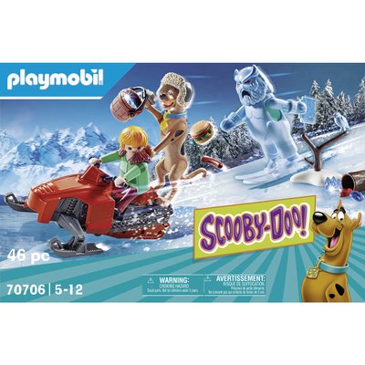 SCOOBY-DOO avec spectre des neiges Playmobil Scooby-Doo! 70706