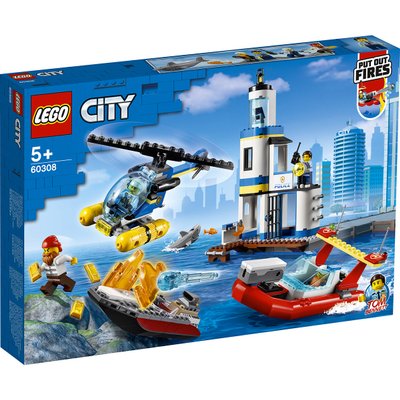 Les garde-côtes et les marins-pompiers en mission LEGO City 60308