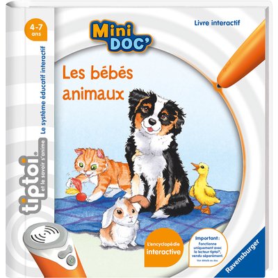 Tiptoi - Mini Doc' - Les bébés animaux