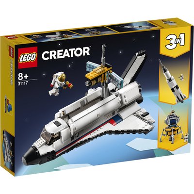 LEGO Creator 3-en-1 L'aventure en navette spatiale 3117