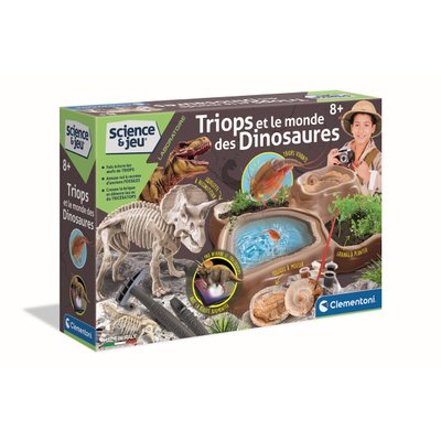 Coffret Science et Jeu - Triops et le Monde des Dinosaures