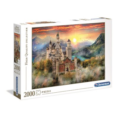 Puzzle 2000 Pièces High Quality Collection - Château de Neuschwanstein - Clementoni