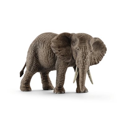 Figurine éléphant d'afrique femelle