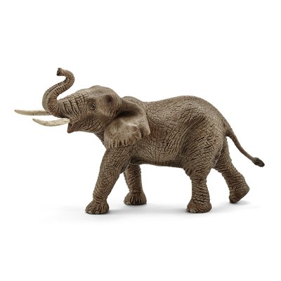 Figurine éléphant d'afrique mâle