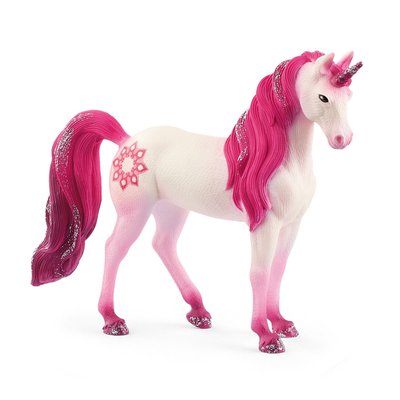 Figurine Licorne Jument Mandala