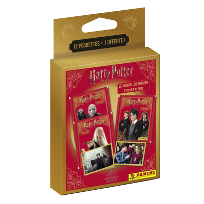 Harry Potter - Le Manuel du Sorcier - Blister Panini 12 pochettes + 1 offerte
