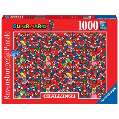 Puzzle 1000 Pièces Ravensburger Super Mario Challenge