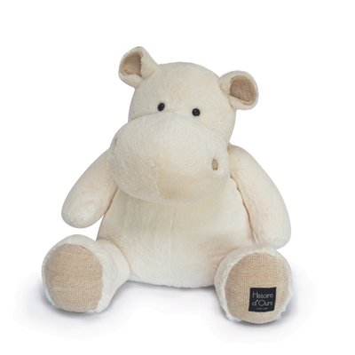 Peluche Hippo Hip'chic Ivoire 85 cm