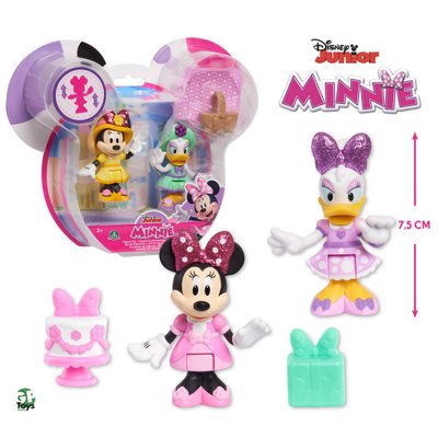Minnie - Blister 2 figurines 7,5 cm avec accessoires