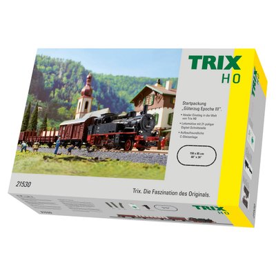 Märklin Trix 21530 - Kit de démarrage pour Train de Marchandises Epoque III