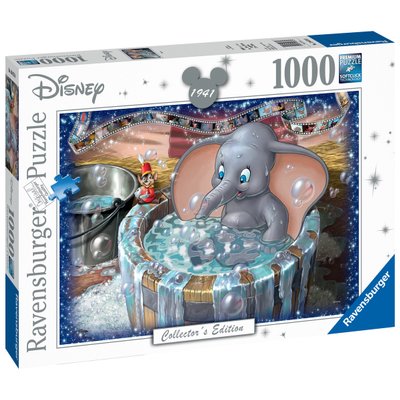 Puzzle 1000 pièces Ravensburger - Dumbo prend son bain