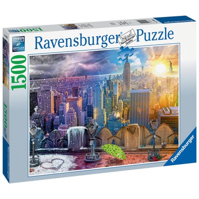 Puzzle 1500 pièces Ravensburger - 4 saisons à New York