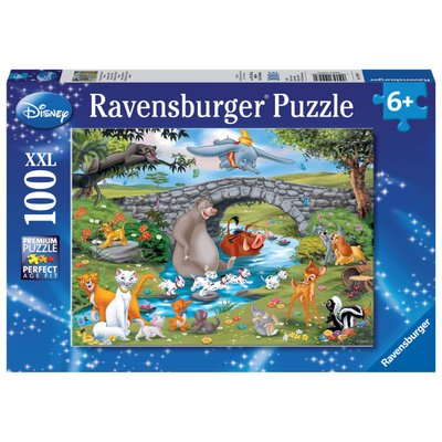 Puzzle 100 pièces XXL Ravensburger - Animaux de Disney