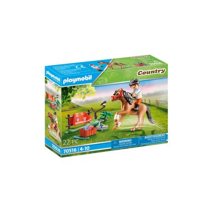 Cavalier et poney Connemara Playmobil Country 70516