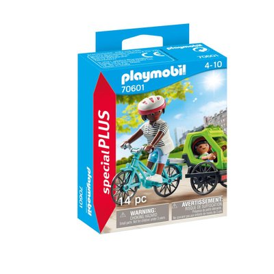 Cyclistes maman et enfant Playmobil Special Plus 70601