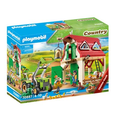 Ferme avec animaux Playmobil Country 70887