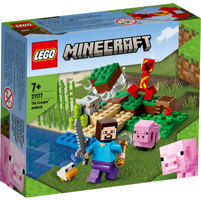 L'embuscade du creeper LEGO Minecraft 21177