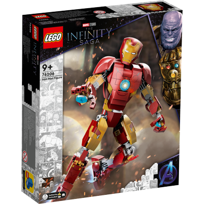 L’armure articulée d’Iron Man LEGO Marvel Super Heroes 76206