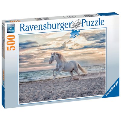 Puzzle 500 Pièces Ravensburger - Cheval sur la plage