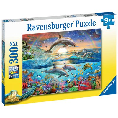 Puzzle 300 Pièces XXL Ravensburger - Le paradis des dauphins
