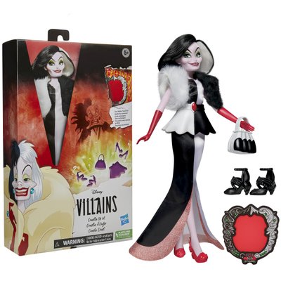 Disney Villains : Poupée mannequin Cruella d'Enfer