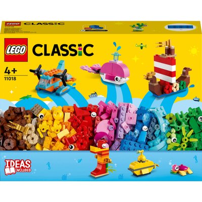 Jeux créatifs dans l’océan LEGO CLASSIC 11018