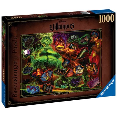 Puzzle 1000 pièces Ravensburger Disney Villainous - Seigneur des ténèbres