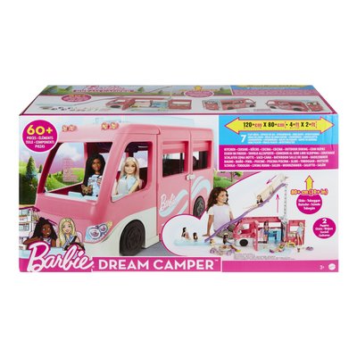 Barbie - Mega Camping Car Transformable