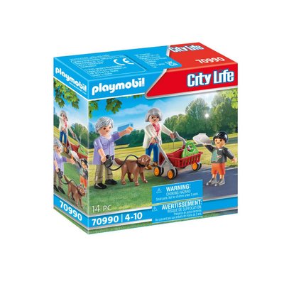Grands parents Petit-fils Playmobil City Life 70990