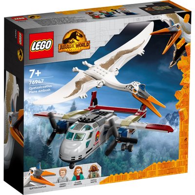 Embuscade en avion du Quetzalcoatlus LEGO Jurassic World 76947