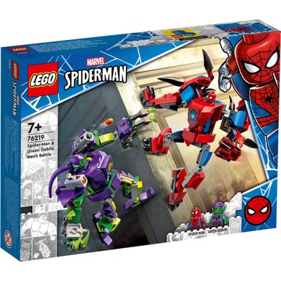 Spider-Man & Bouffon Vert : combat des robots Lego Marvel Super Heroes 76219