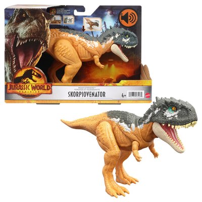 Figurine dinosaure Skorpiovenator sonore - Jurassic World
