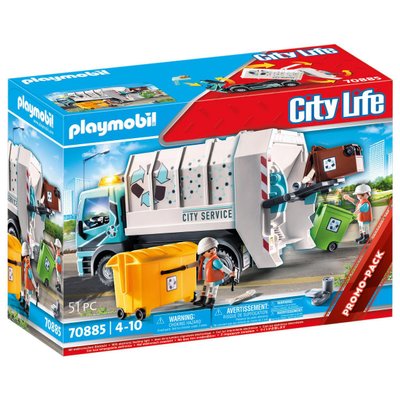 Camion poubelle lumineux Playmobil City Life 70885