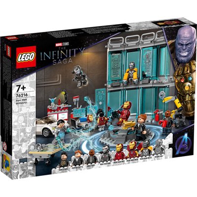 L'armurerie d'Iron Man LEGO Marvel 76216