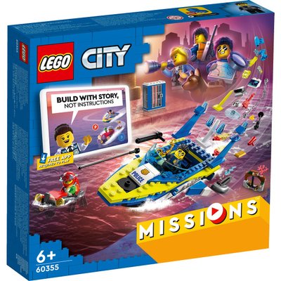 Missions des détectives de la police sur l'eau LEGO CITY 60355