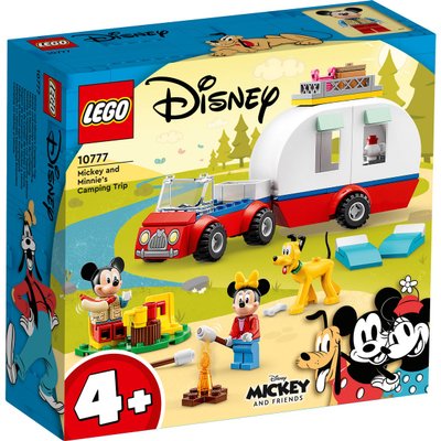 Mickey & Minnie Mouse font du camping Lego 4 Plus 10777