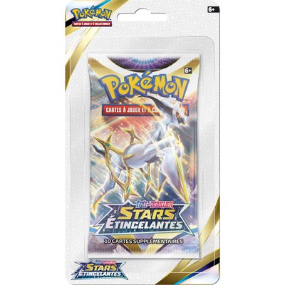 Booster sous blister — Stars Étincelantes — visuel 1