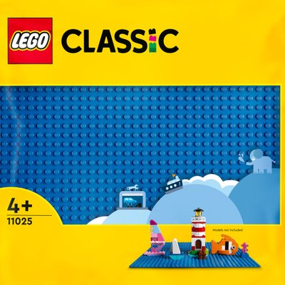 La plaque de construction bleue LEGO® Classic 11025