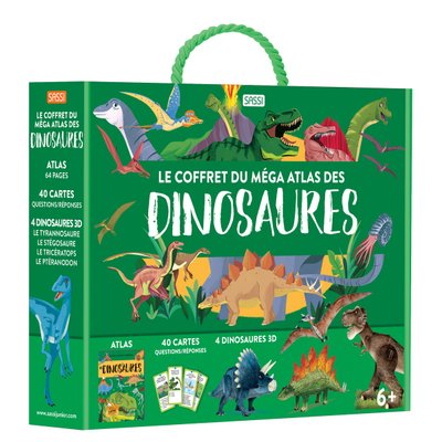 Coffret Mega Atlas des Dinosaures