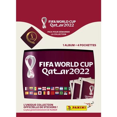 World Cup Qatar 2022 - Album + 4 pochettes