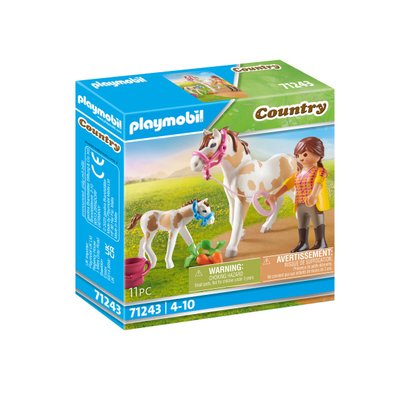 Jument & Poulain Playmobil Country 71243
