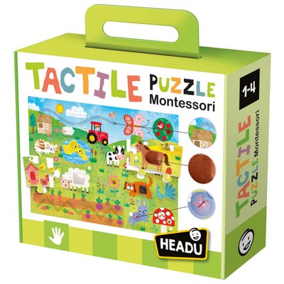 Puzzle tactile Montessori