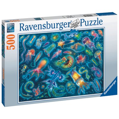Puzzle 500 pièces Espèces sous-marines